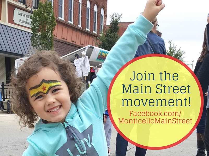 Join the Monticello Main Street Movement